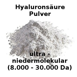 Hyaluronsäure ultra - niedermolekular Anti Aging Pulver "Mäc Spice"