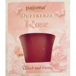 Duftkerze  -  "pajoma" - Rose