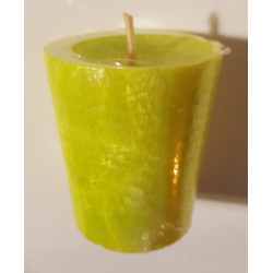 Duftkerze  -  "pajoma" - Kristall - Lemongras