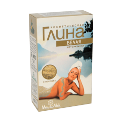 Kosmetischer Lehm Lehmpulver Gesichtsmaske schwarz 100 g Packung