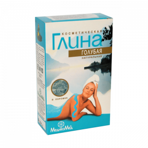 Kosmetischer Lehm Lehmpulver Gesichtsmaske schwarz 100 g Packung