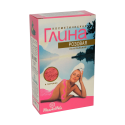 Kosmetischer Lehm Lehmpulver Gesichtsmaske schwarz 100 g Packung