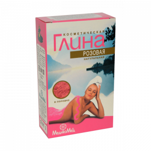 Kosmetischer Lehm Lehmpulver Gesichtsmaske schwarz 100 g Packung