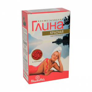 Kosmetischer Lehm Lehmpulver Gesichtsmaske schwarz 100 g Packung