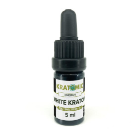 Weiße Kratom Tinktur Mitragyna speciosa – Energie – Vollspektrum 5:1 –