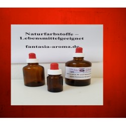Naturfarbstoff rot / orange, flüssig  (Paprika)  