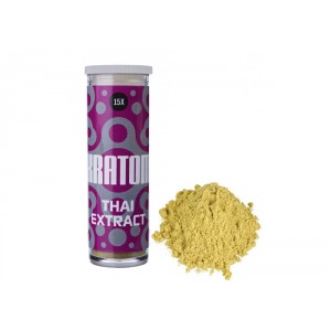 Kratom Thai (Mitragyna speciosa) Extrakt 15fach