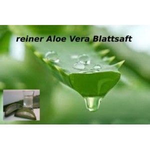 Aloe Vera Saft/Gel flüssig 100% reiner Aloe Blattsaft 