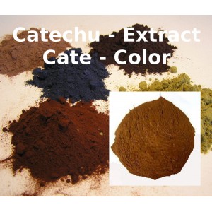 Catechu Extrakt / Cate-Color Braun natürlicher Pflanzenfarbstoff Mäc Spice
