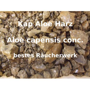 Kap Aloe - Kapaloe "Harz" Aloe capensis best. Räucherwerk von Mäc Spice